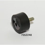 Gumibak 50x30mm 1csavar+1anya M10 kipufogófelfüggesztő IFA