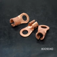 Kábelsaru kerek 10x50mm vörösréz kábelvég