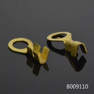 Kábelsaru kerek 10mm sárgaréz kábelvég