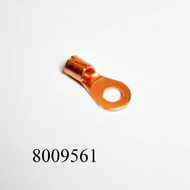 Kábelsaru kerek 5x4mm vörösréz kábelvég