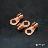 Kábelsaru kerek 8x25mm vörösréz kábelvég