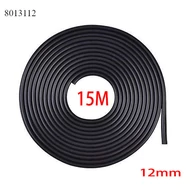 Díszcsík gumi 12mm 15m/set KCS-A-12BK