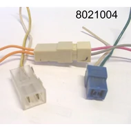 Elektromos csatlakozóház (csoki)  2k pár 6.3mm