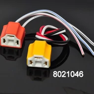 Izzófoglalat (csoki) H4 izzóra magyar, vezetékkel, porcelán