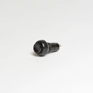 Nyomógomb fekete kerek kicsi 12mm záró SP10/BK   250V 3A 20mm-es lyukba