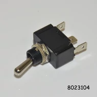 Kapcsoló fémnyeles 3állású 12mm ST22 250V 6A  12mm-es lyukba
