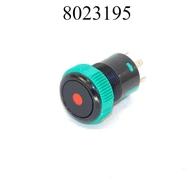 Nyomógomb piros 12V 20A ZÁRÓ! 09155RD