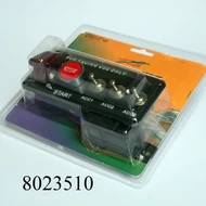 Kapcsoló panel START ENGINE komplett, nagy, 12V FJ3018