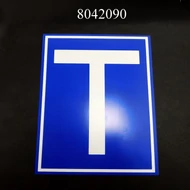 Matrica "T" nagy kék db-s mágneses Tanuló