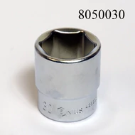 Crowafej 30mm 6lapú 1/2" 423830, S04H4130 h=38mm