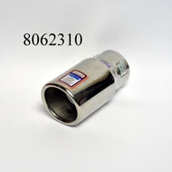 Kipufogóvég saválló 80mm-63-ra kerek  PARAGI csavaros