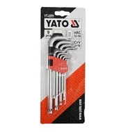 Imbuszkulcskészlet furatos TORX 9db-s T10-T50