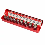 Crowafej  készlet 9db-s torx Genius TX-409 E10-E24