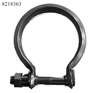 Kipufogóbilincs AKB62 francia 1csavaros 62mm