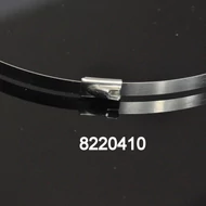 Féltengelybilincs szalagos 30cm acél, golyós rögzítéssel