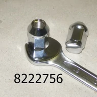 Kerékanya 12x1.50mm sima kúpos 17-es zárt