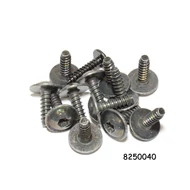 Lemezcsavar laposfejű fekete 4.8x16mm torx VW dobbetétrögzítő