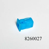 Lemezanya patent műanyag összecsukló  8x8x15mm