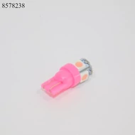 Izzó LED 12V 5SMD rózsaszin DB-os T10 (5W)