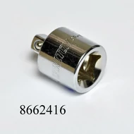 Hajtószár adapter 3/8"-1/4" h:35mm CrVa DIN3123 JHB320 Honiton