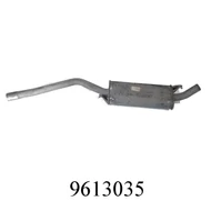 Kipufogó középső VW Polo GYÁRI 431253409 UNIVERZÁLIS