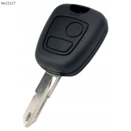 Távirányító kulcsház Citroen-Peugeot 2 gombos NR-003 EC646313 CI000016