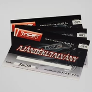 Ajándékutalvány 5000Ft értékben!