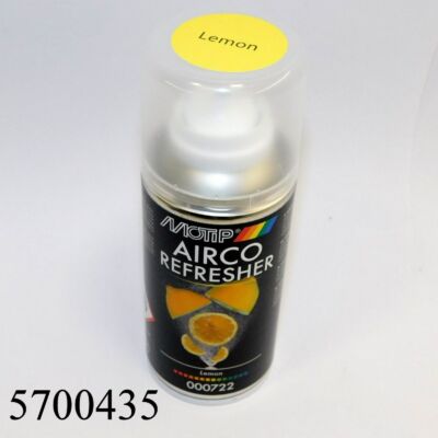 Klímatisztító spray (belsőtérhez) citrom illatú MOTIP 150ml