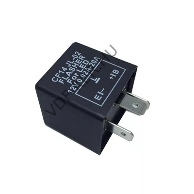 Irányjelzőrelé 3lábú LED-s indexhez (FIAT  lábkiosztás-jobbos) teljesítményfüggetlen 0.02A-20A