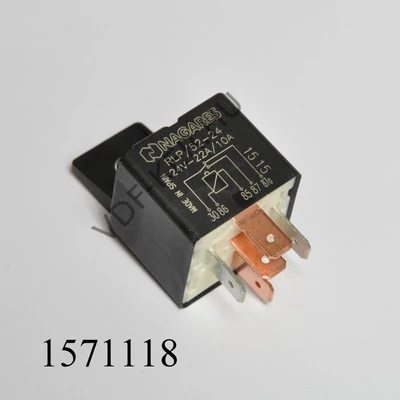Biztosítéktáblarelé 5l 24V MR66 Mahle RLP/52-24 NAGARES füles VÁLTÓRELÉ!