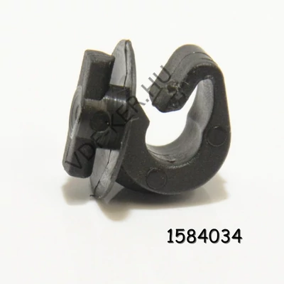 Zárrúd tartó patent PF126 fekete 5mm