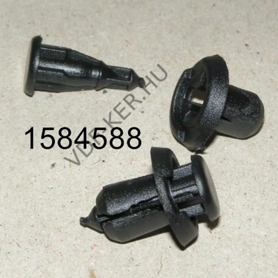Kárpitpatent Suzuki fekete 10mm-s