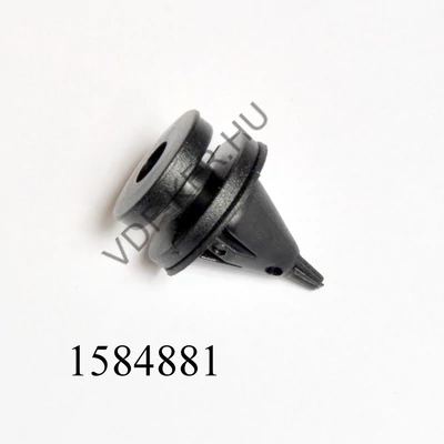 Patent kárpit Renault 8.5x18.7mm 187031 fekete  gömbfejű+ellenrész