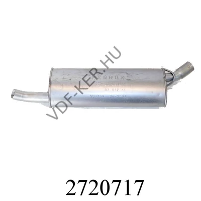 Kipufogó hátsó Opel Astra F F07.055 F07.007 Hatchback 1.4. 1.6 16V 1.7D. TD.1.8. 2.0.  F07.07 M185-999