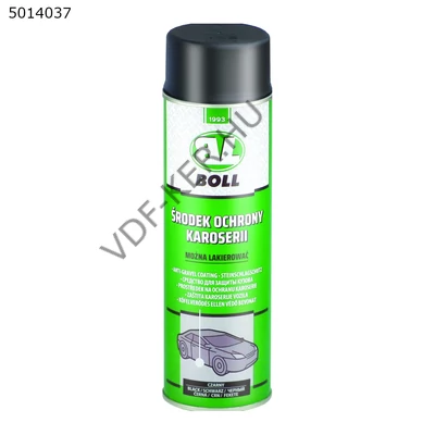 Alvázvédő rücsi spray Boll 500ml fekete