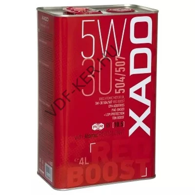 Motorolaj Xado 5W-30 504/507 4l-s DPF szűrőshöz Red Boost