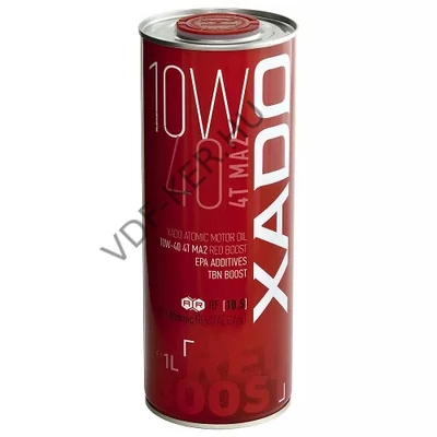 Motorolaj 4T 10W-40 1l-s MA2 XADO RED BOOST motorkerékpár 26132