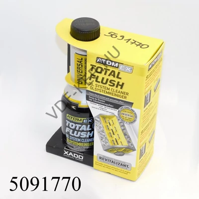 Motorbelső tisztító adalék Atomex Total Flush 250ml XADO 40613