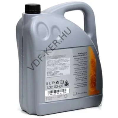 Motorolaj Mercedes gyári 5W-30 5L MB229.51