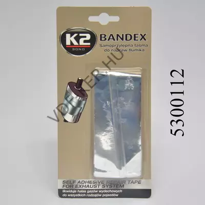 K2 ragasztószalag Bandex kipufogójavító
