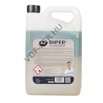 K2 sampon előmosó Diper 5kg LM156 aktív hab, 2 komponensű