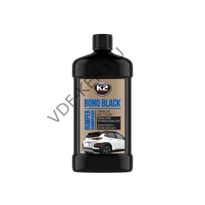 K2 műanyag és gumiápoló feketítő krém BONO BLACK 500ml K035