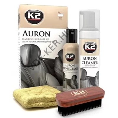 K2 bőrtisztító és bőrápoló szett Auron G420