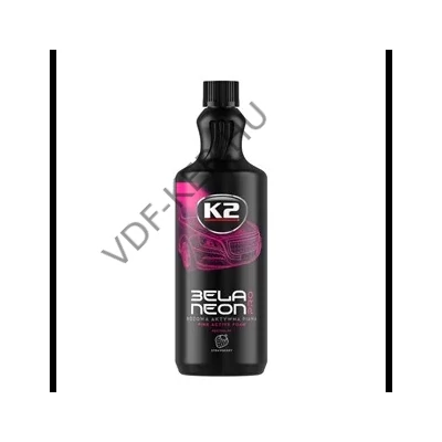K2 autómosó aktív hab Bela Neon PRO 1L D0151 rózsaszín
