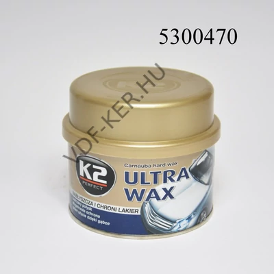 K2 Ultra Wax carnauba tartalmú + szivacs 300g 