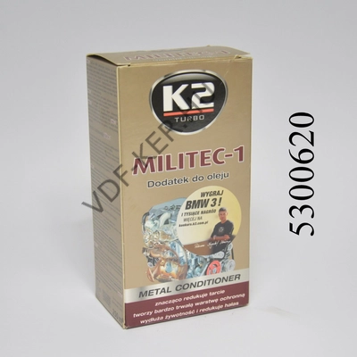 K2 MILITEC-1 fémnemesítő adalék olajhoz