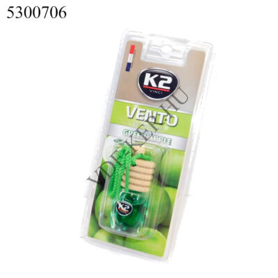 K2 VENTO-Zöld alma illatosító parafadugós