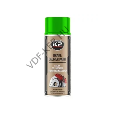 Festék féknyereg zöld K2 400ml LAKIER L346ZI