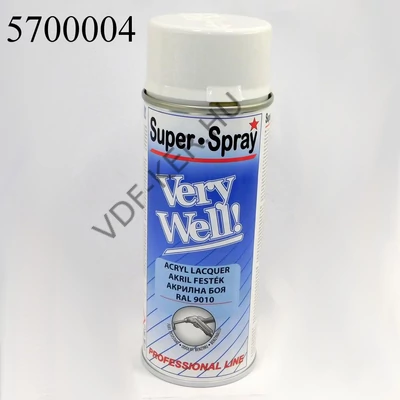 Festék fehér 400 ml fényes 9010 VeryWell spray