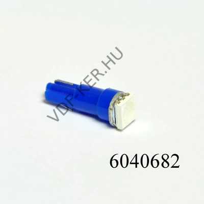 Izzó LED 12V 1.2W 1SMD kék  db-os RIZS!!! T5 műszerfal lédig
